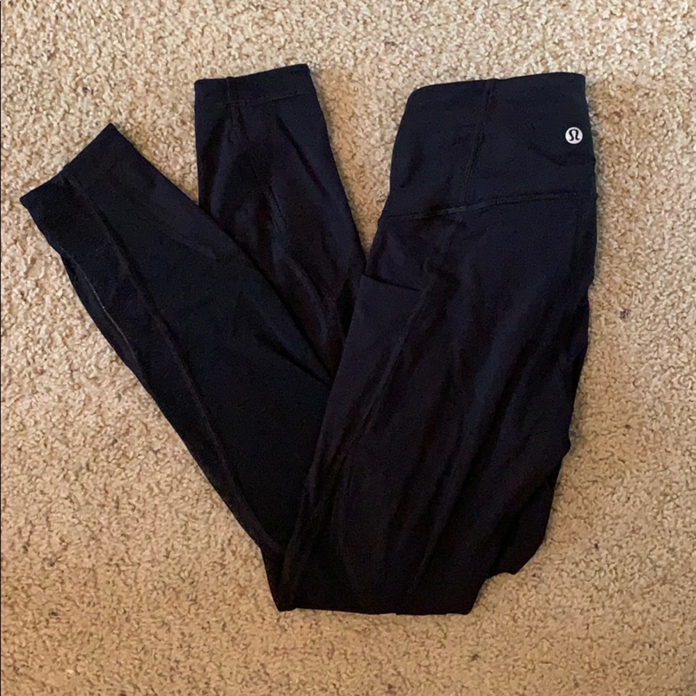Lululemon run smoothly 7/8 tight